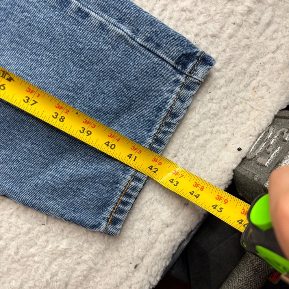 Levis 517 Bootcut Jeans Mens 29x34 Medium Wash Blue Denim Vintage Style 517-0217